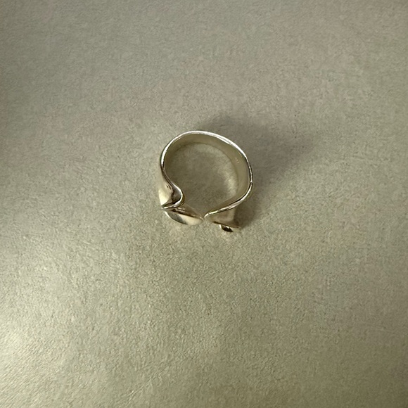Silver Abstract Ring - Picture 2 of 2